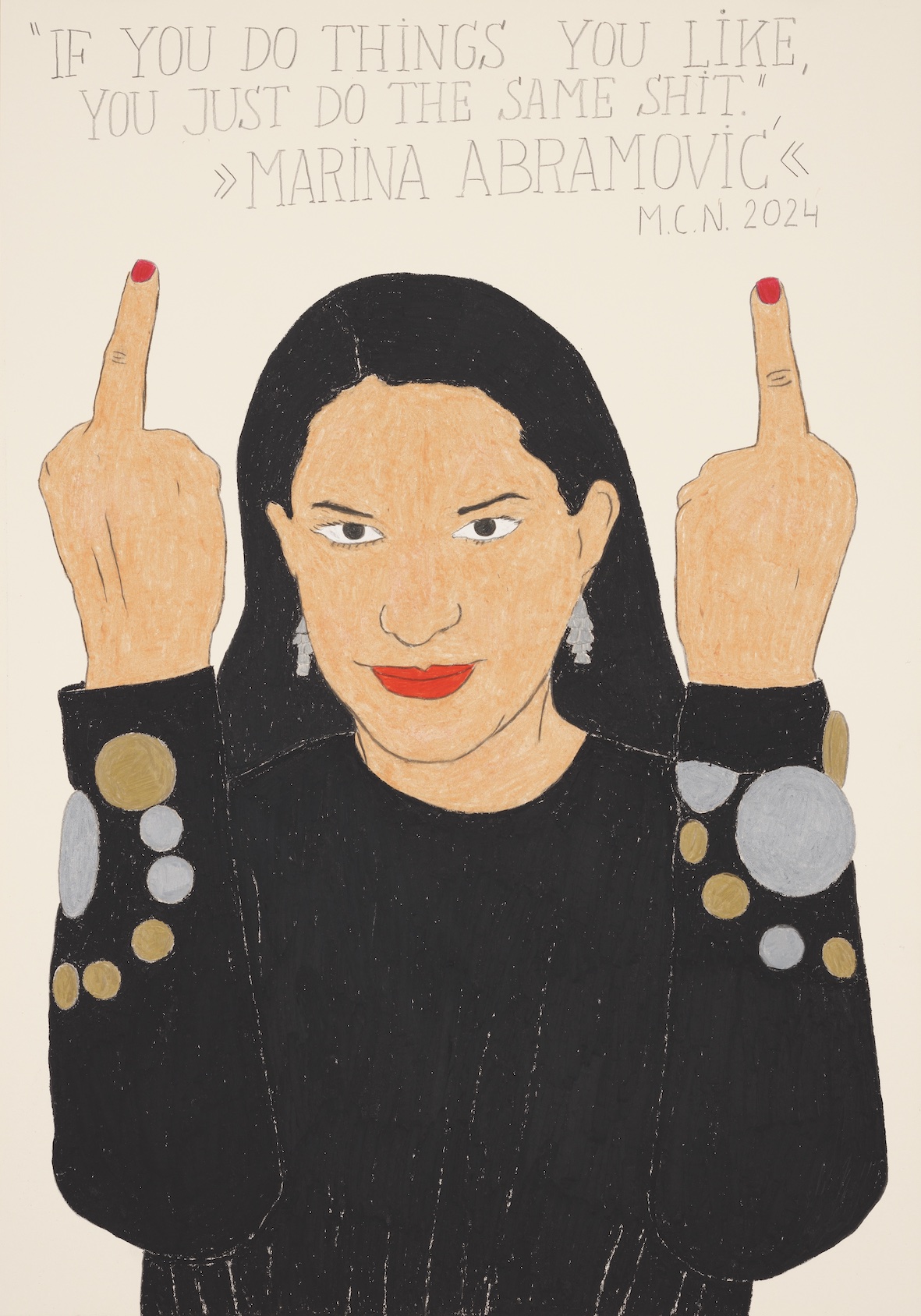 Neufanger, Marina Abramovic 2024 Kopie